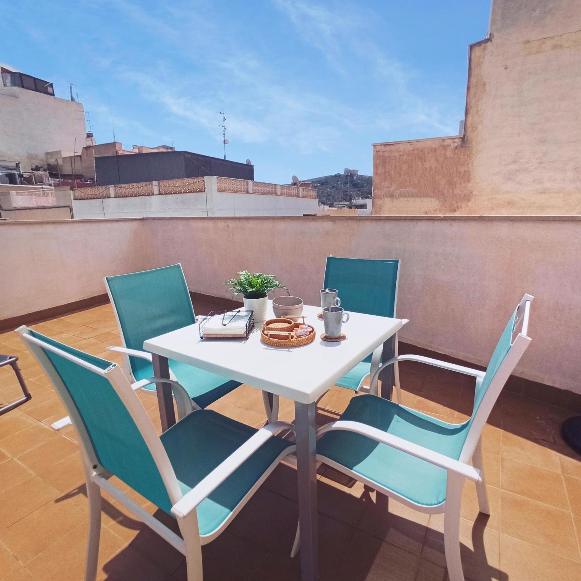 Avenida Principal - Gran Terraza Con Parking - By Aloha Palma Apartman Águilas Kültér fotó